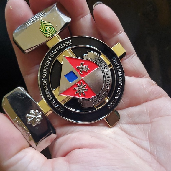 🌲217th Brigade Support Battalion challenge coin - Picture 3 of 4